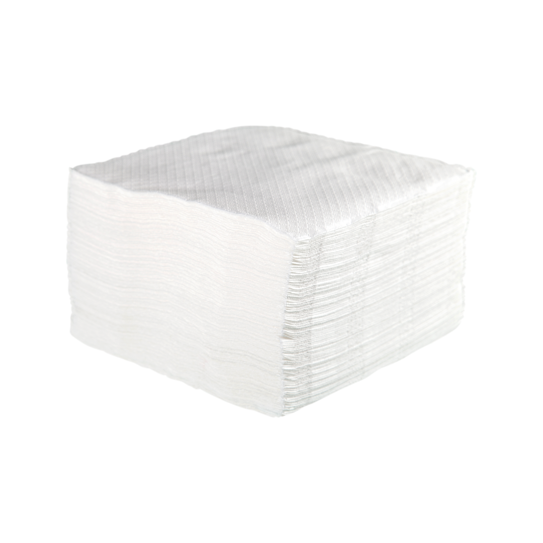 Servetele albe, 2 straturi, 33 x 33 cm, 250 buc/set